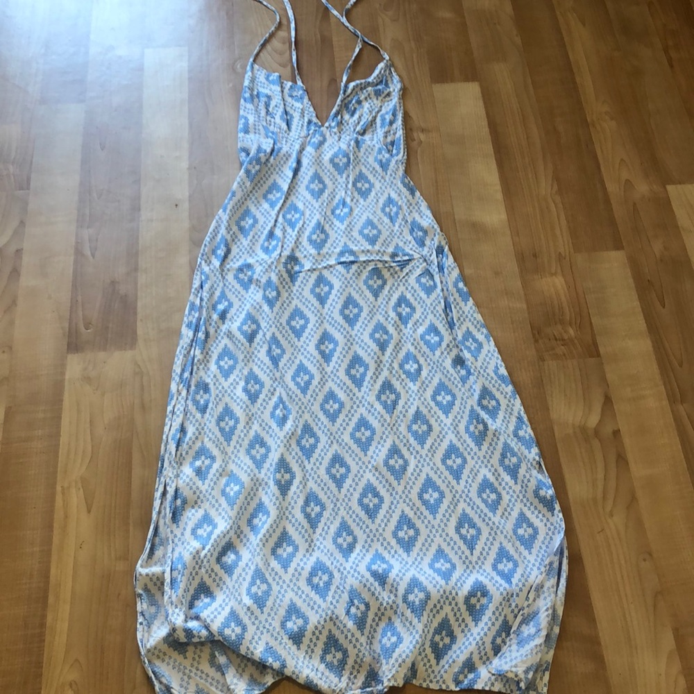 Ava sky dress